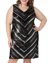 Sequined Sheath Dress In 2020 Black Sheath Dress Plus Size Cocktail Dresses Sheath Dress