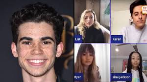Click here for full image. Jessie Cast Pay Tribute To Cameron Boyce In Emotional Livestream Reunion Popbuzz