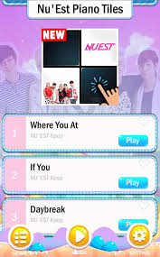 Os melhores e mais novos jogos de kpop, vestir, celebridade, personalidade, jogos txt, bangtan. Kpop Nu Est Piano Magic Tiles For Android Apk Download