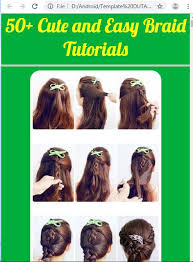 A short style with a. Women S Hair Braid Design For Android Apk Download