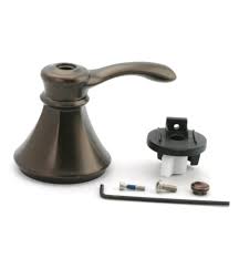Oil rubbed bronze cross handles roman bathroom tub faucet w/ hand shower tap. Moen 134938orb Vestige Lever Handle Kit For Single Handle Tub Shower Valve In Oil Rubbed Bronze