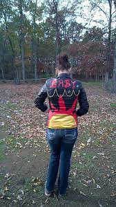 Price Reduced Taking Best Offer Custom Hand Painted Leather Eddie Jacket Rocky Horror Picture Show Painting Leather Rocky Horror Picture Show Hand Painted Leather