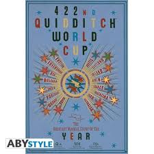Daniel radcliffe, rupert grint, emma watson and others. Poster Harry Potter Quidditch World Cup 91 5 X 61 Cm Micromania Zing Numero Un Francais Du Jeu Video Et De La Pop Culture Cdiscount Maison