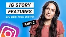 INSTAGRAM STORY FEATURES You didn't know existed! PART 2 - YouTube