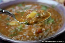 Soupe Aux Lentilles Recette Soupe Aux Lentilles Soupes Cuisine Algerienne