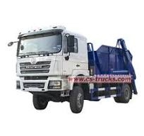 China 5 ton ISUZU swing arm refuse loading truck price ...