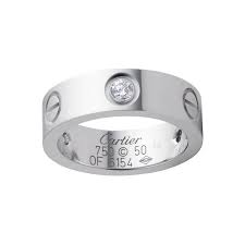 Luv This Love Ring But It Is Very Thick Heavy Cartier Love Ring Love Ring White Gold Rings