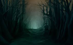 Wallpaper Dark Forest Creepy Grave Path Scary Trees Scary Backgrounds Landscape Wallpaper Scary Wallpaper