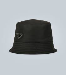 Logo Tab Bucket Hat Prada Mytheresa