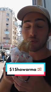 Exploring Lebanese Street Food: $1 Shawarma in Beirut