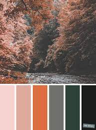 Color palette generator from image. 59 Pretty Autumn Color Schemes
