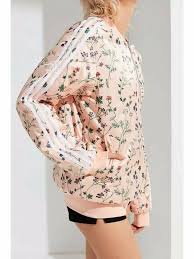 Adidas Originals Reversible Satin Bomber Jacket Love Set Pink Floral Sz Medium Adidasoriginals Bomber Casual Satin Bomber Jacket Bomber Jacket Fashion