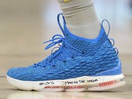 It features an oversized strap over the laces. Lbj Breaks Out Hwc Nike Lebron 15 Against Philadelphia Nike Lebron Lebron James Shoes