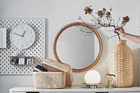 Leg sie in muster nach geschmack oder bau rundum immer weiter an bis zur gewünschten form und größe. Deko Ideen Aus Rattan Und Geflecht Spiegel Hindas Bild 7 Schoner Wohnen