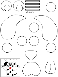 Use construction paper to cut out pointy ears for cats or big floppy ears for dogs. Make A Paper Bag Dog Peggylicious