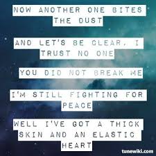 Three Wooden Crosses Lyrics Elastic Heart Favorite Lyrics Lyrics To Live By