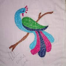 Nevertheless, we all use different equipment, fabrics, needles and threads. Hand Embroidered Peacock Sewing Embroidery Designs Hand Embroidery Designs Hand Embroidery Videos