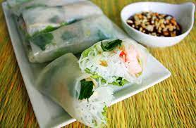 Recipe for kelp noodle shrimp spring rolls. Fresh Vietnamese Spring Rolls Recipe