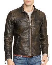 Ralph Lauren Vegetable Dyed Leather Racer Jacket Bloomingdale S Leather Jacket Men Leather Jacket Style Leather Jacket
