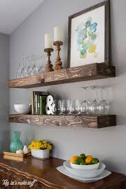 Here's a list of breathtaking and affordable wall shelves that you don't have to numerous sellers offer industrial floating shelves, but the one you see above is one of our favorites. 35 Floating Shelves Ideas For Different Rooms Digsdigs