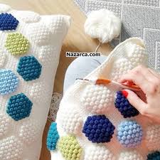 Tarifi Cok Sorulan Altigen Popcorn Yapimi Burada Nazarca Com Baby Knitting Patterns Tig Isleri Orgu