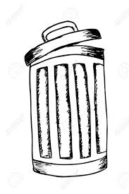 Check spelling or type a new query. Hand Draw Sketch Trash Bin Stock Photo Picture And Royalty Free Image Image 54615048