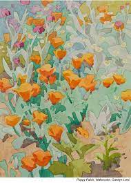 Carolyn Lord Every Painting Is A Story Painting Poppy Patch Poppies