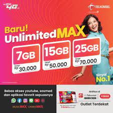 Demikian cara daftar paket kuota ekstra unlimited telkomsel. Unlimited Max Telkomsel Sulawesi