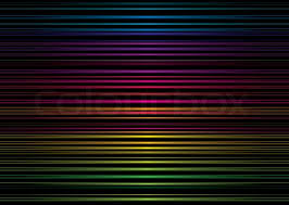 Square rectangle picture frame with two tone neon color. Rainbow Neon Stripped Illustrated Stock Vector Colourbox