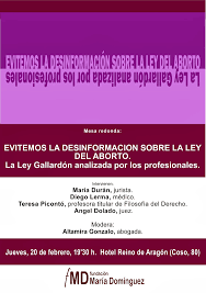 Check spelling or type a new query. La Fundacion Maria Dominguez Organiza Una Mesa Redonda Informativa Sobre La Reforma De La Ley Del Aborto Ideasamares