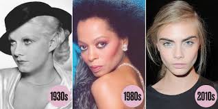 eye makeup trends of every decade