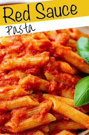 Making Homemade Pasta Sauce Is So Much Easier Than You Think This Classic Red Sauce Pasta Takes Less Than 30 Minutes To In 2020 Red Sauce Pasta Red Sauce Pasta Sauce
