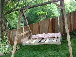 Stunning 30 Pallet Bed Swing At Backyard Ideas Https Kidmagz Com 30 Pallet Bed Swing At Backyard Ideas Pallet Swing Diy Pallet Diy Pallet Swing