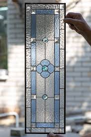 Stained Glass Window Panel New House Gift Modern Stained Glass Window Hangings Kitchen Cabinets Decor In 2020 Stain Glass Window Art Stained Glass Door Stained Glass Diy