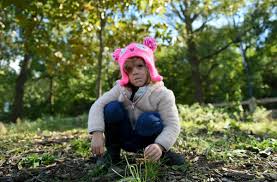 Students at Berks Nature Preschool in Reading spend most of their time  outdoors