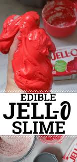 How to make jelly slime without glue or borax. One Savvy Mom Nyc Area Mom Blog Jell O Slime An Edible Taste Safe Recipe