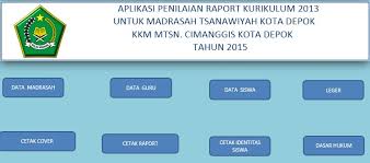Raport k13 sd terbaru, bantul, bantul. Raport Mid Semester Kurikulum 2013 Kelas Asyik