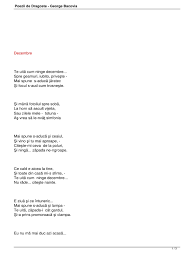 Şi acei nebuni, rătăcitori, tăcuţi, gesticulând pe bulevarde. 105 Poezii De Dragoste George Bacovia Pdf