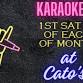 Karaoke at Cato's in Oakland Saturday night