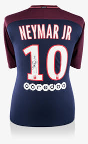 Browse and download hd neymar png images with transparent background for free. Neymar Jr Signed Paris Saint Germain Jersey 2017 18 Neymar Jr Autograph Psg Png Image Transparent Png Free Download On Seekpng