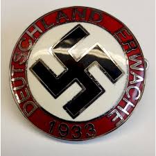 Aryan blood shall not perish! German Party Deutschland Erwache Pin