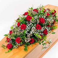 Maybe you would like to learn more about one of these? Rose And Gypsophila Casket Spray Floral Roundabout Worcester Worcestershire