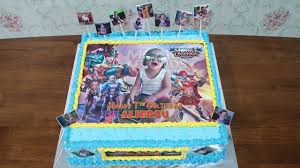 Gambar kaki, burung dara, pita. Dekorasi Kue Ultah Anak Anak Terbaru Kue Ulang Tahun Foto Edible Mobile Legends Terbesar Cake Tart Youtube