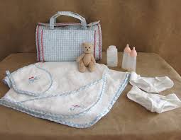 Bitty Baby Diaper Bag Set Our New Baby Diaper Bag Set Pleasant Company Bitty American Girl Doll Lot Bear New Baby Products Baby Diaper Bags Diaper Bag Set