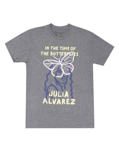 In the Time of the Butterflies Unisex Book T-Shirt XXL