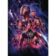 Avengers-Endgame-Movie-Poster - Avengers Room Mural | Photomural.com