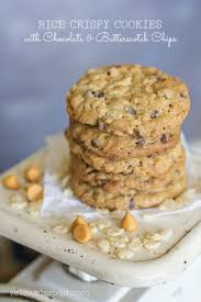 Rice Crispy Cookies With Chocolate And Butterscotch Chips Yellowblissroad Com Recipe Butterscotch Chips Crispy Cookies Candy Corn Rice Krispie Treats