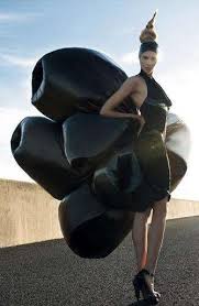 Inkspot Shedding The Past Upcycled Fashion Bag Dress Fashion