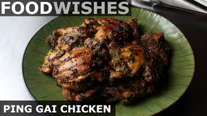 24,974 likes · 10 talking about this. Food Wishes Video Recipes Ping Gai Chicken Laotian Grilled Chicken Chicken
