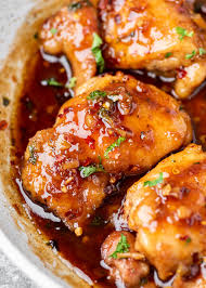 The spruce / diana chistruga chicken thighs are the most delicious part of the. Honey Garlic Chicken Thighs Gimme Delicious
